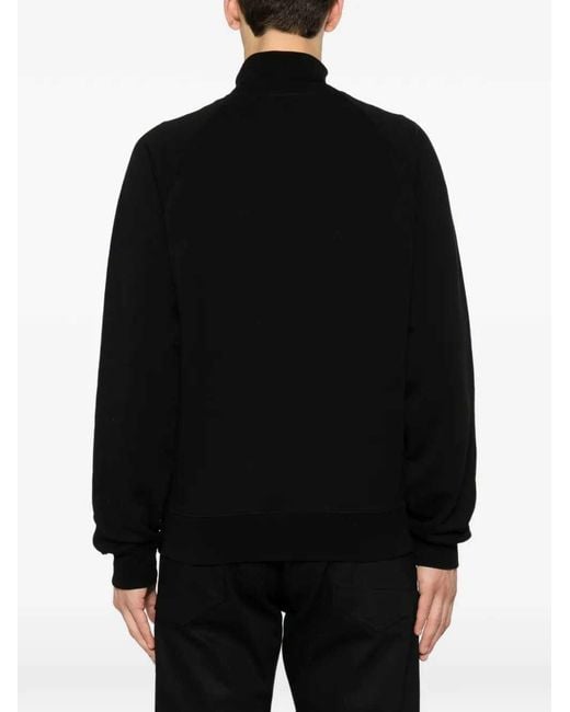 Tom Ford Black Raglan-Sleeve Sweatshirt for men