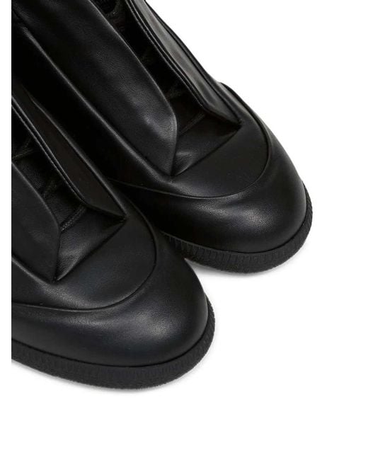 Maison Margiela Black Slip-On Sneakers for men