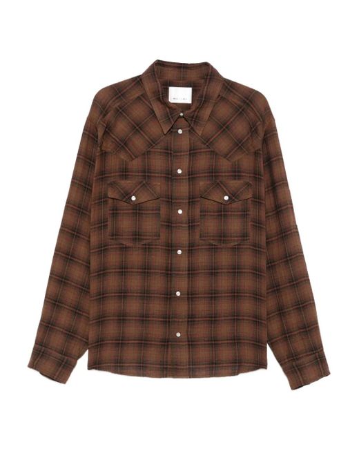 Isabel Marant Brown Panema Shirt for men