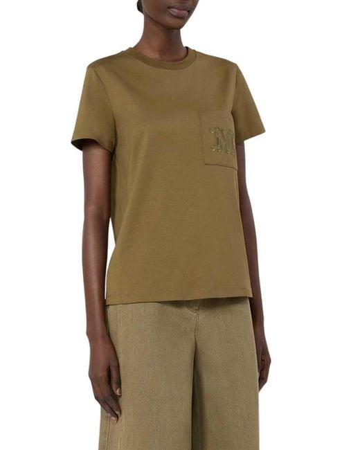 Max Mara Green Papaia T-Shirt