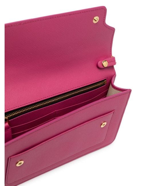 Marni Pink Clutch With Print