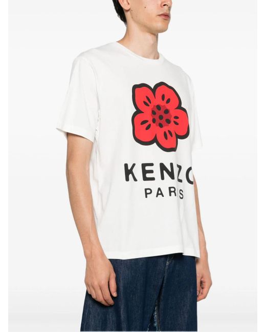 KENZO Red Cotton T-Shirt for men