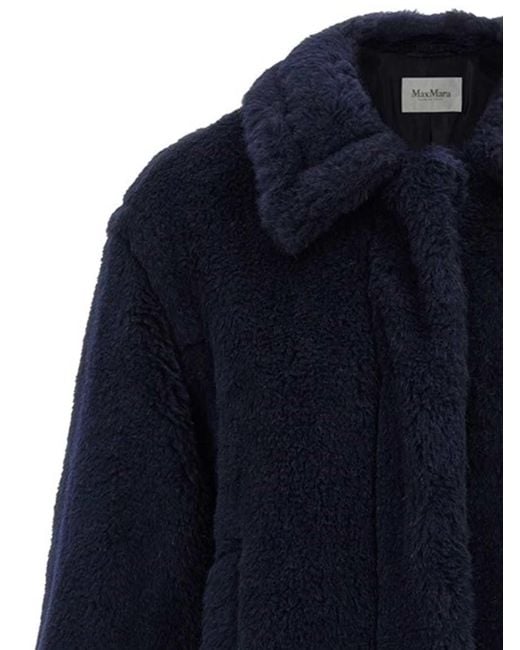 Max Mara Blue Mxmfuggito Coat