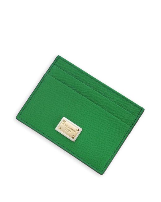 Portacarte di Dolce & Gabbana in Green