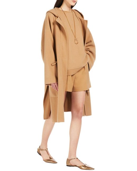 Cappotto Midi di Max Mara in Natural