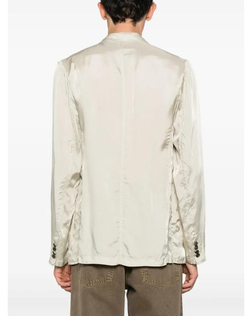 Bilbo 1427 M.W. Jacket Nav di Dries Van Noten in White da Uomo