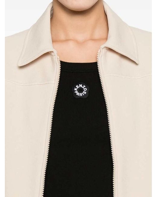 KENZO Black Boke Flower Rib Tank