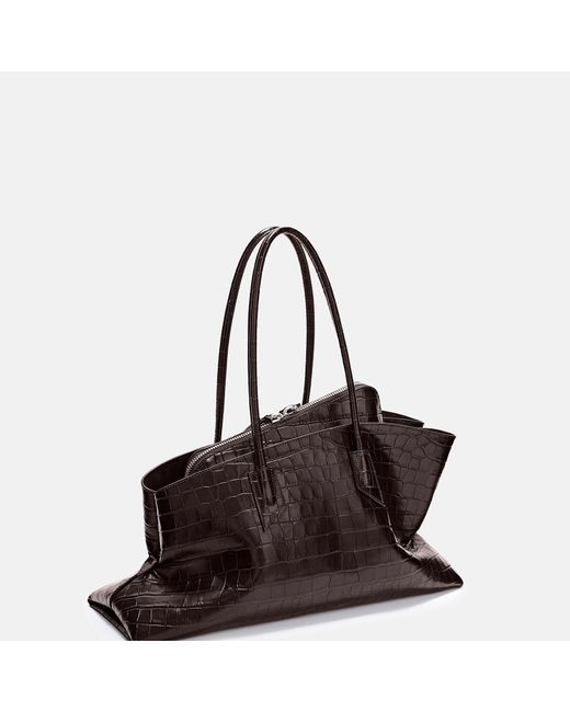 The Attico Black La Passeggiata Medium' Top Handle