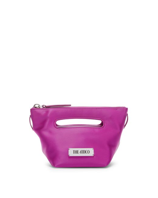 The Attico Pink ''Via Dei Giardini 15'' Tote Bag