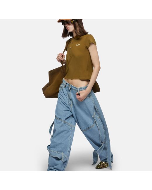 The Attico Green Tops&Shirts Gend