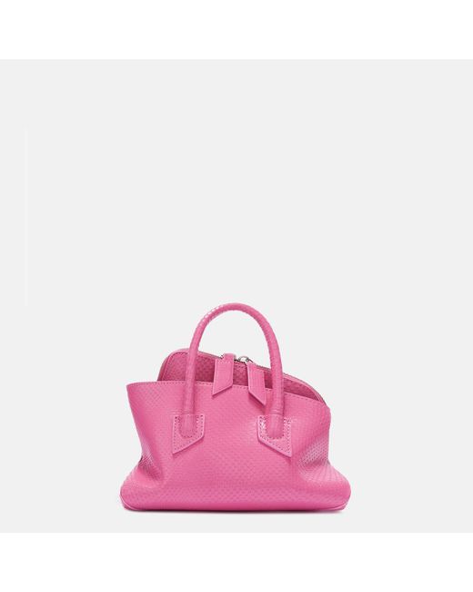 The Attico Pink La Passeggiata Mini' Top Handle