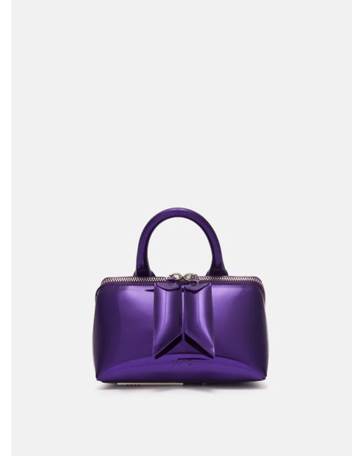 Mini handbag ''Friday'' purple di The Attico
