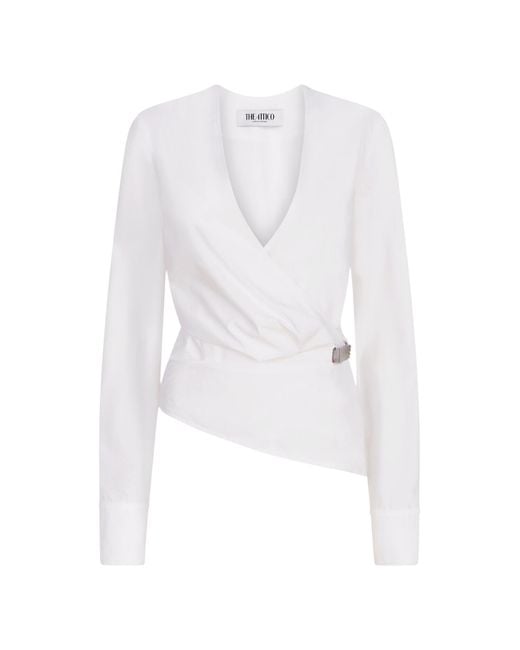The Attico White Tops&Shirts Gend