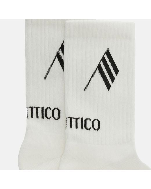 The Attico White Milk And Socks
