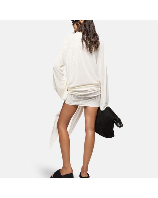 The Attico White Mini Dress
