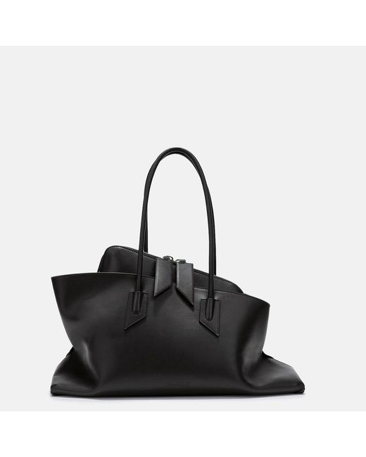The Attico Black La Passeggiata Medium' Top Handle