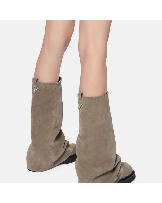 The Attico Brown Robin' Combat Boot