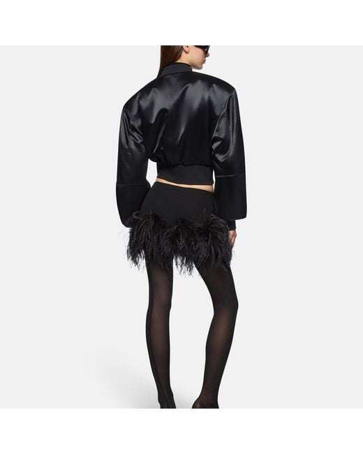 The Attico Black Bomber