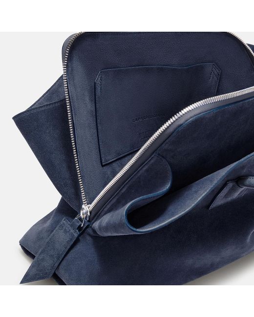 The Attico Blue La Passeggiata Medium' Top Handle