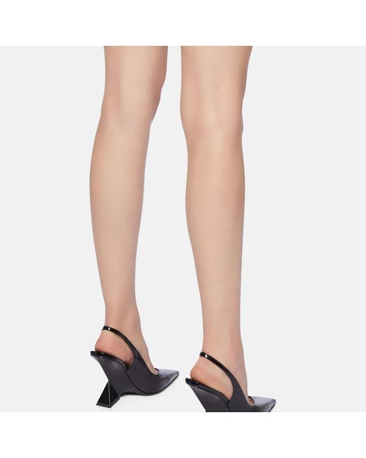 The Attico Blue Cheope' Slingback