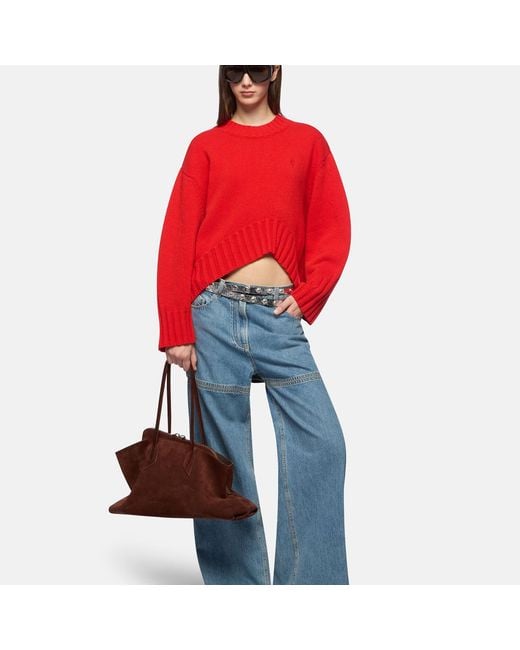 The Attico Blue Pants Gend