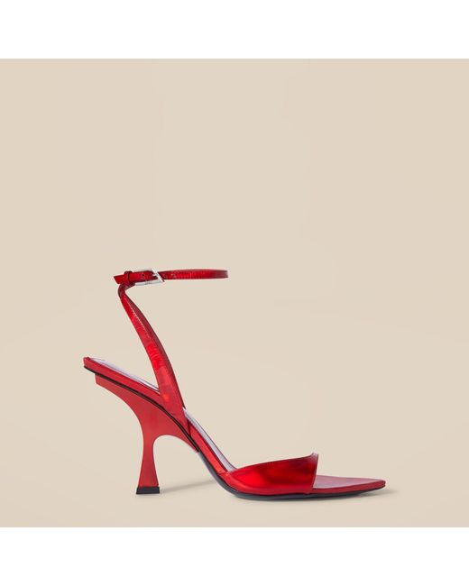 The Attico Pink Gg' Sandal Mismatched