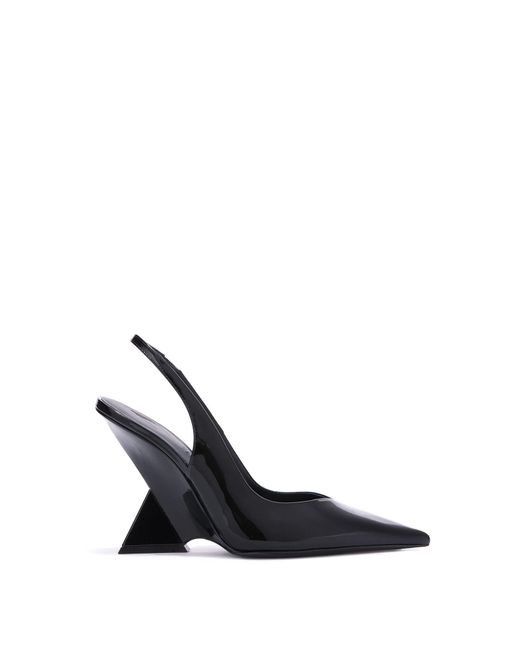 The Attico Blue Cheope' Slingback