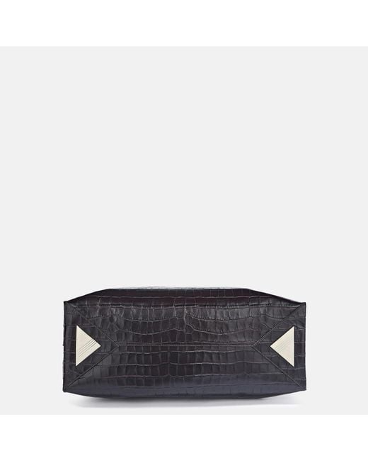 Top Handle 'La Passeggiata Medium' di The Attico in Black