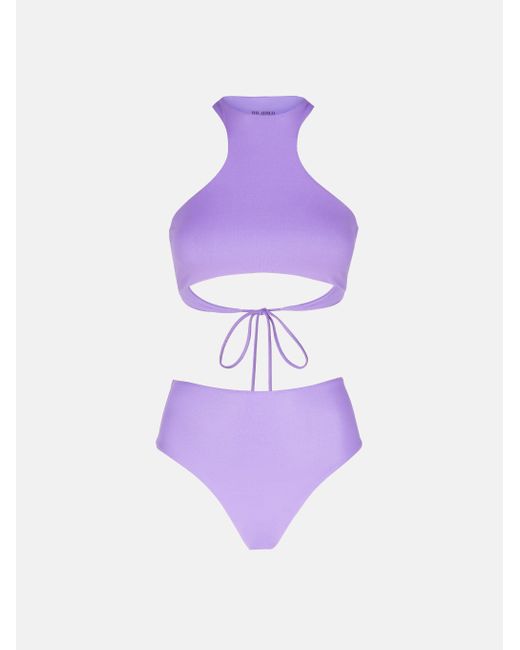 The Attico Purple Violet Bikini