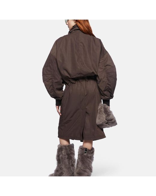 Cappotto Lungo di The Attico in Brown