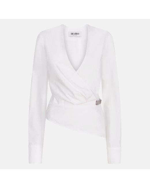 The Attico White Tops&Shirts Gend