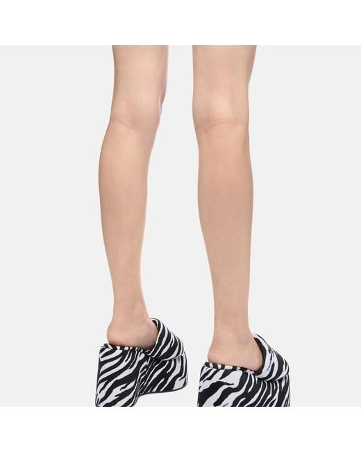 The Attico Black Mochi' And Flatform