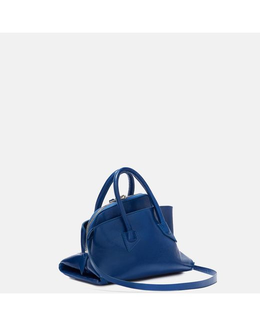 The Attico Blue La Passeggiata Mini' Top Handle