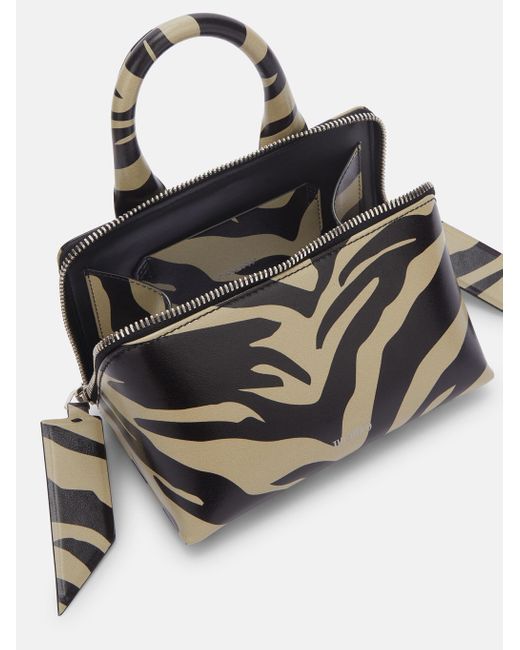 The Attico Multicolor ''Friday'' And Safari Mini Handbag