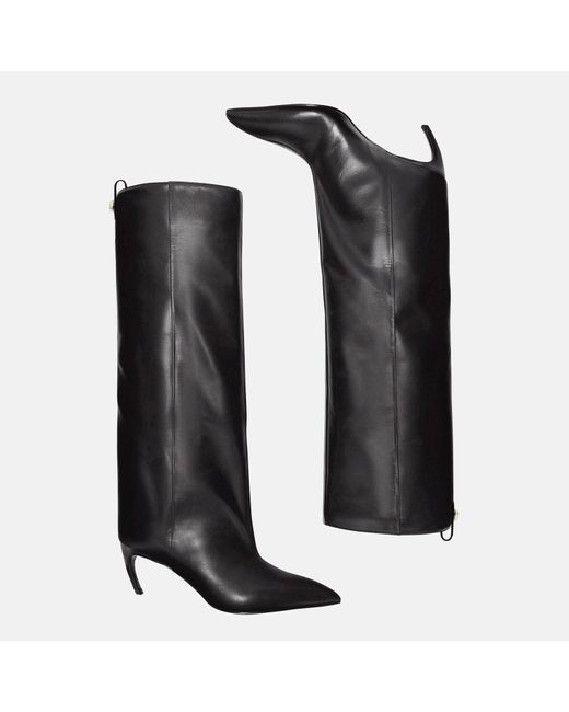 The Attico Black Lea' Boot