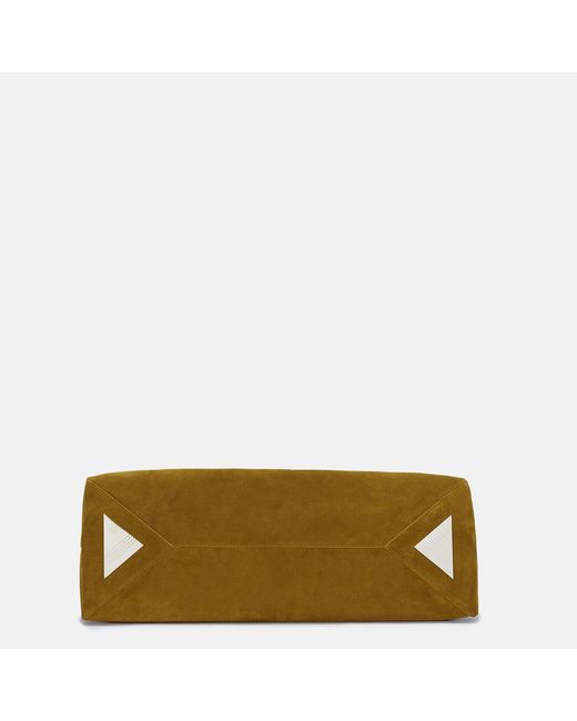 The Attico Green La Passeggiata Medium' Top Handle