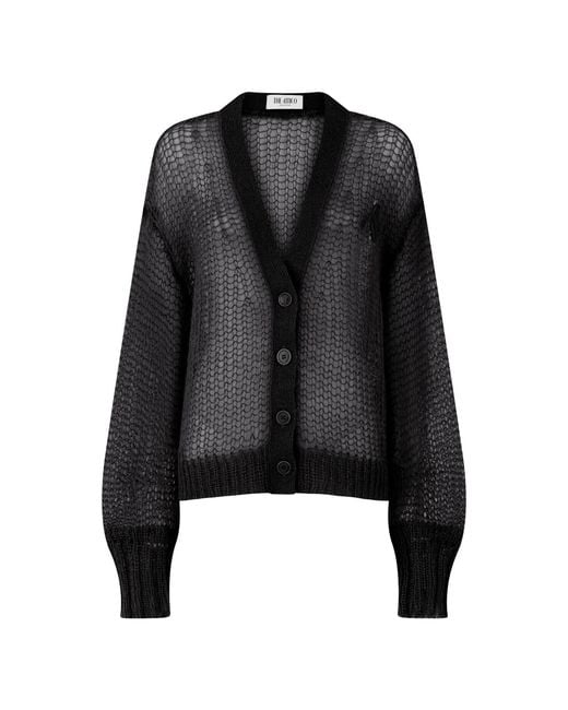 The Attico Black Cardigan