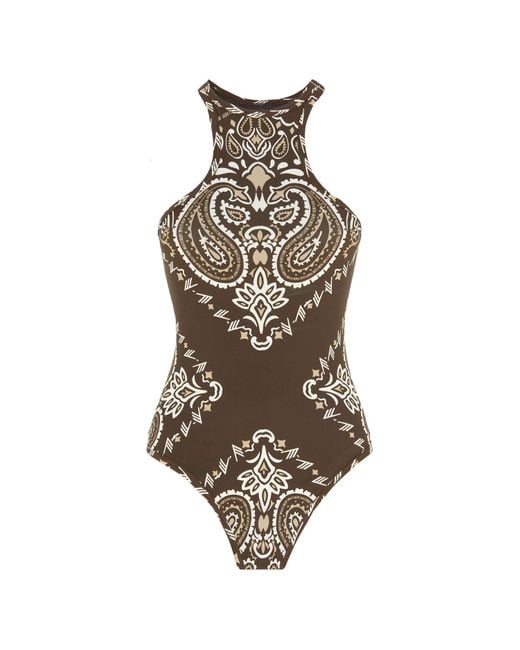 The Attico Brown And One Piece