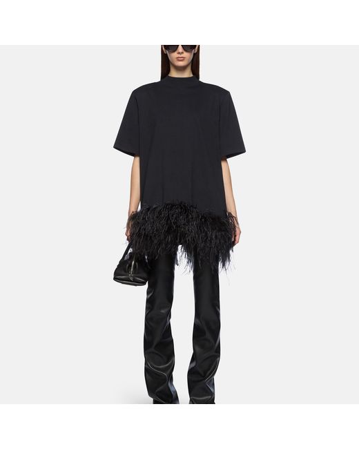 The Attico Black Mini Dress