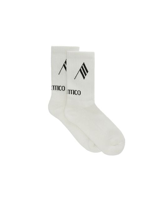 The Attico White Milk And Socks