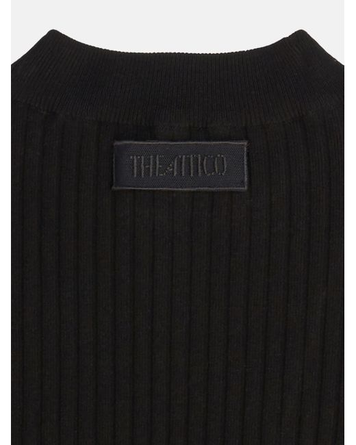 Mini abito black di The Attico