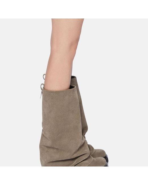 The Attico Brown Robin' Combat Boot