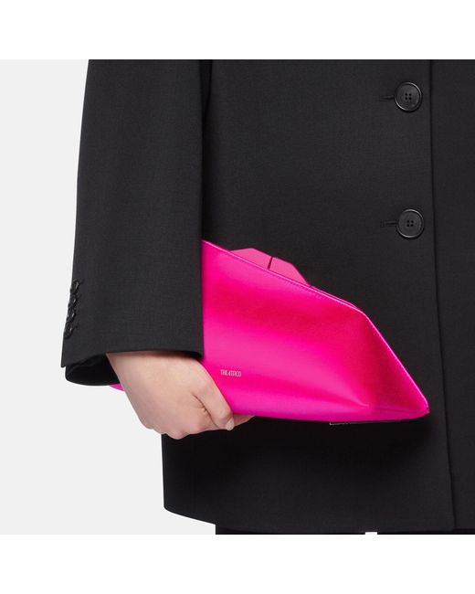 The Attico Pink 8.30Pm'' Oversized Clutch