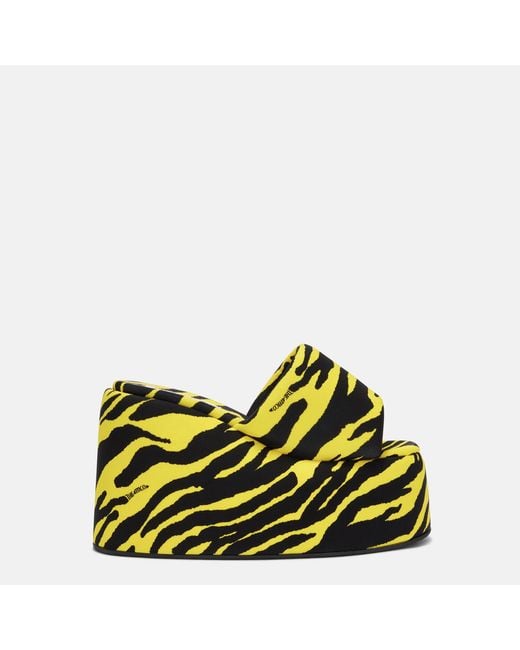 The Attico Yellow Mochi' And Flatform