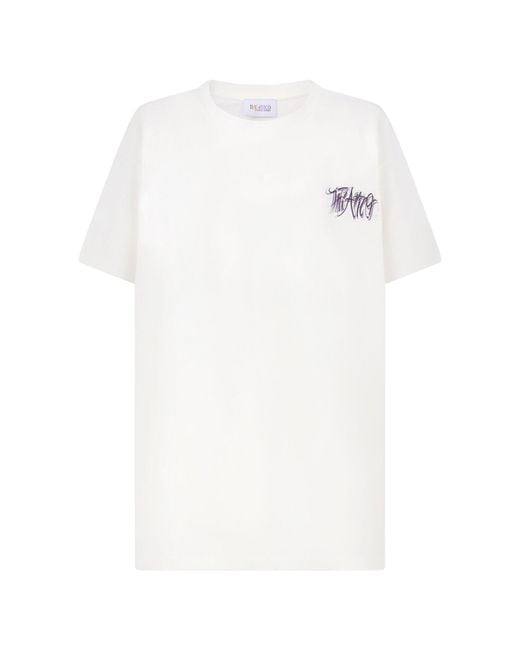 The Attico White And T-Shirt