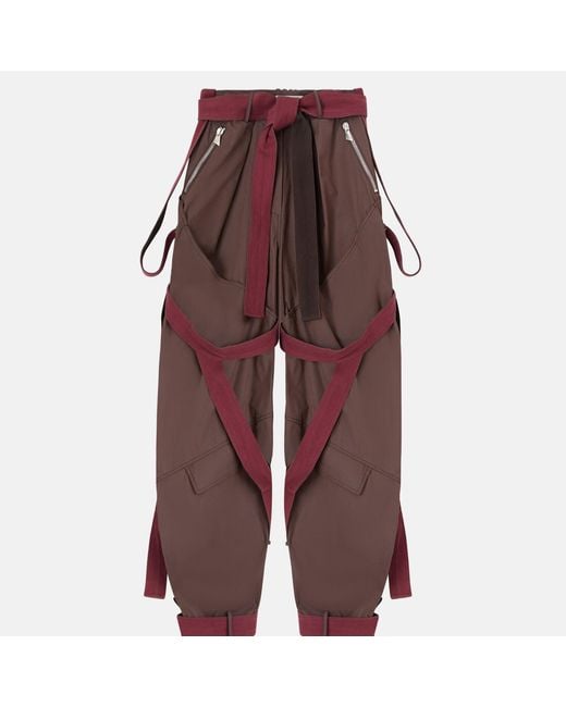 The Attico Red Pants Gend