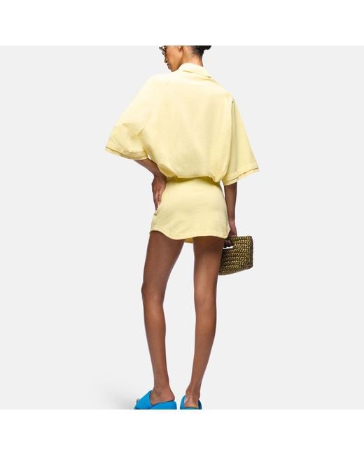 The Attico Yellow Mini Dress