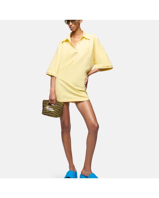 The Attico Yellow Mini Dress