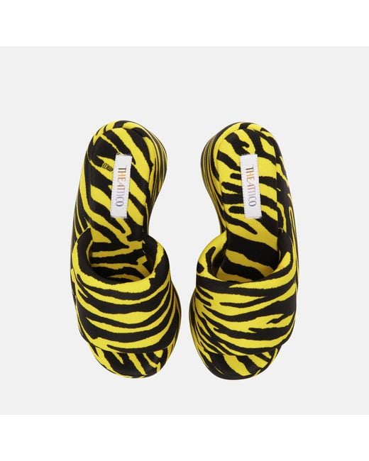 The Attico Yellow Mochi' And Flatform