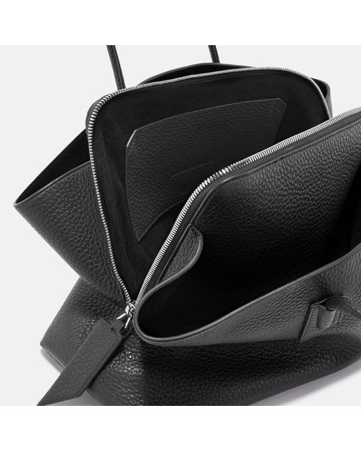 The Attico Black La Passeggiata Medium' Top Handle